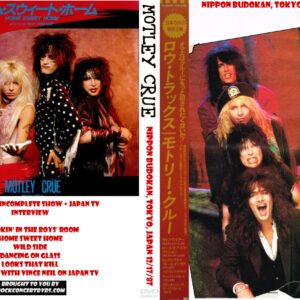 Motley Crue - 1987-12-17 Tokyo Japan DVD