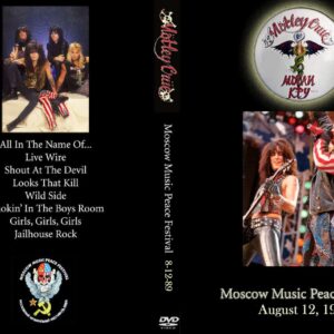 Motley Crue - 1989-08-12 Moscow USSR DVD