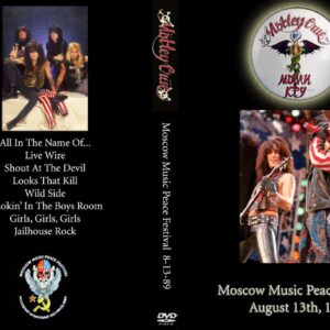 Motley Crue - 1989-08-13 Moscow USSR DVD