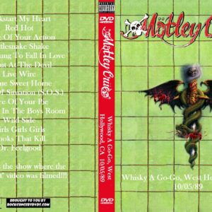 Motley Crue - 1989-10-05 Hollywood CA DVD