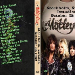Motley Crue - 1989-10-28 Stockholm Sweden DVD
