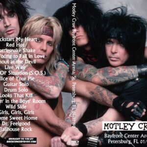 Motley Crue - 1990-01-22 St Petersburg FL DVD