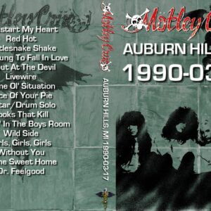 Motley Crue - 1990-03-17 Auburn Hills MI DVD