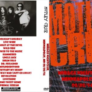 Motley Crue - 1994-08-08 Minneapolis MN DVD