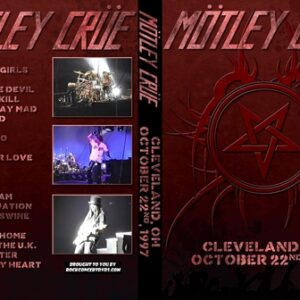 Motley Crue - 1997-10-22 Cleveland OH DVD