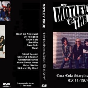 Motley Crue - 1997-11-08 Dallas TX DVD
