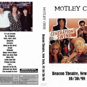 Motley Crue - 1998-10-30 New York NY DVD