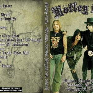 Motley Crue - 2008-08-28 Toronto Canada DVD