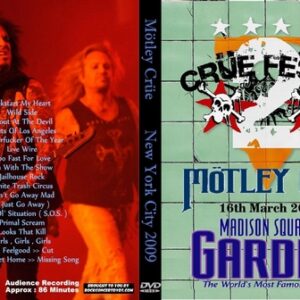 Motley Crue - 2009-03-16 MSG New York NY DVD