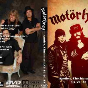 Motorhead 1999-05-20 Cincinnatti OH DVD