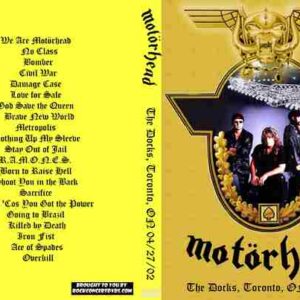 Motorhead 2002-04-27 Toronto Canada DVD