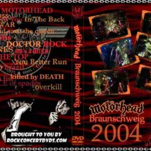 Motorhead 2004-08-15 Braunshweig Germany DVD