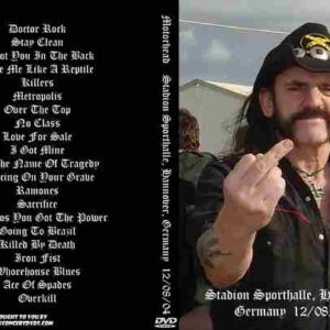 Motorhead 2004-12-08 Hannover Germany DVD