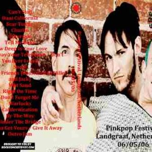 Red Hot Chili Peppers 2006-06-05 Pinkpop Netherlands DVD