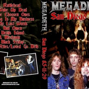 Megadeth_1985-11-29_San Diego CA DVD