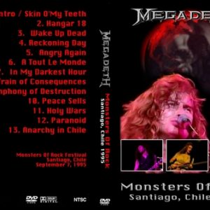 Megadeth_1995-09-07_Santiago Chile DVD