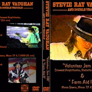 Stevie Ray Vaughan 1987-06-09 Volunteer Jam And Farm Aid II + 1986-07-04 Farm Aid II, Manor Downs, TX DVD