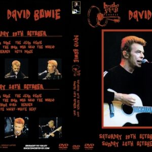 David Bowie - 1996-10-19-20 - Shoreline Amphitheatre - Mountain View - USA DVD