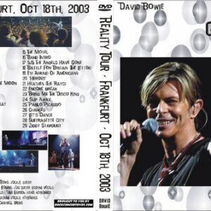 David Bowie - 2003-10-18 - Festhallemesse - Frankfurt - Germany DVD