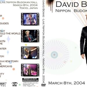 David Bowie - 2004-03-08 - Nippon Budokan Hall - Tokyo - Japan DVD