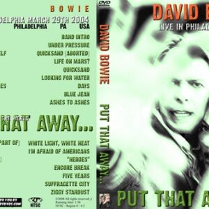 David Bowie - 2004-03-29 - Wachovia Center - Philadelphia - Pennsylvania - USA DVD