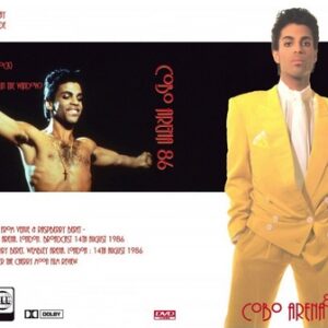 Prince Cobo Arena Detroit MI 1986-06-07 DVD Proshot