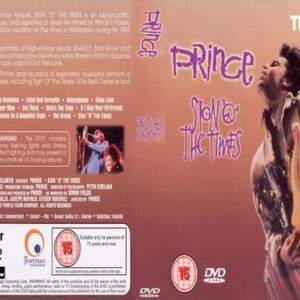 Prince The Ahoy Stadium Rotterdam Sign 'O' the Times 2007 DVD