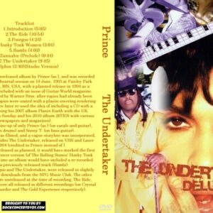 Prince The Undertaker 1993 DVD