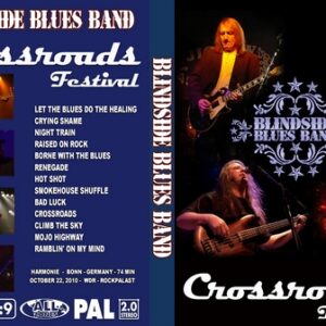 Blinside Blues Band 2010-10-22 Rockpalast Crossroads, Bonn, Germany DVD