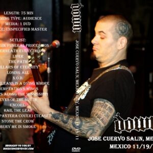 Down 2011-11-19 Jose Cuervo Salуn, Mexico City, Mexico DVD