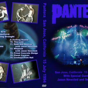 Pantera 1994-07-15 San Jose CA DVD