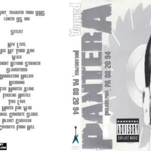 Pantera 1994-08-20 Philadelphia, PA DVD
