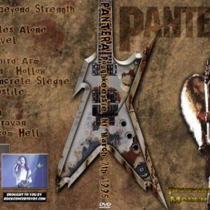 Pantera 1995-03-07 Poughkeepsie NY DVD