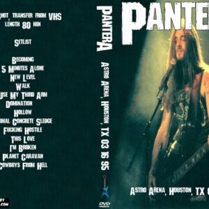 Pantera 1995-03-16 Astro Arena, Houston, TX DVD
