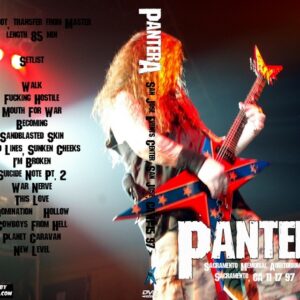 Pantera 1997-11-17 Sacramento Memorial Auditorium, Sacramento, CA DVD