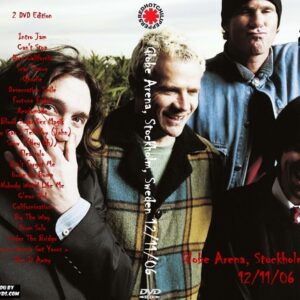 Red Hot Chili Peppers 2006-12-11 Globe Arena, Stockholm, Sweden 2 DVD