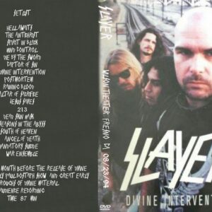 Slayer 1994-08-23 Wilson Theater, Fresno, CA DVD