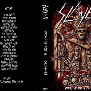 Slayer 1998-06-09 Harpo's, Detroit, MI DVD