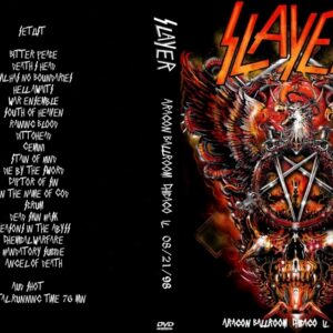 Slayer 1998-08-21 Aragon Ballroom, Chicago, IL DVD