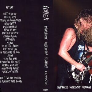 Slayer 1998-11-22 Philipshalle, Düsseldorf, Germany 2 DVD