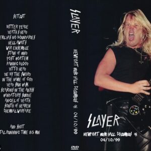 Slayer 1999-04-10 Newport Music Hall, Columbus, OH DVD