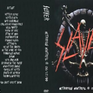 Slayer 1999-06-17 Metropolis, Montreal, QC DVD