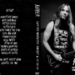Slayer 2000-07-28 Float Rite Amphitheater, Somerset, WI DVD
