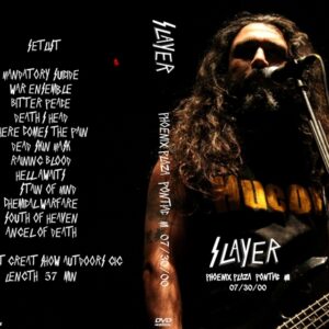 Slayer 2000-07-30 Phoenix Plaza, Pontiac, MI DVD