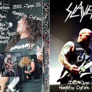 Slayer 2001-06-25 Copps Coliseum, Hamilton, ON DVD