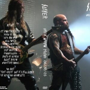Slayer 2005-06-26 Fury Fest, Le Mans, France DVD