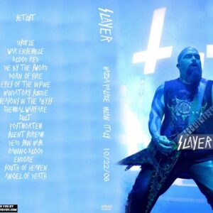 Slayer 2006-10-22 Mazda Palace, Milan, Italy DVD