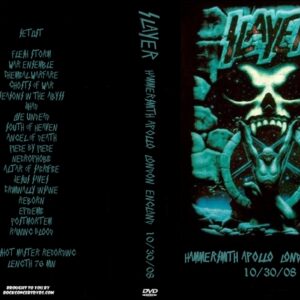 Slayer 2008-10-30 Hammersmith Apollo, London, England DVD