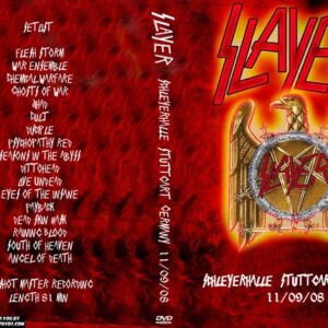Slayer 2008-11-09 Schleyerhalle, Stuttgart, Germany DVD