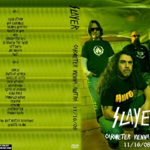 Slayer 2008-11-16 Gasometer, Vienna, Austria 2 DVD